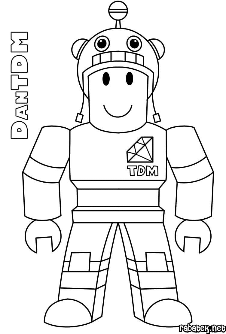 Roblox Coloring Pages Free Printable Coloring Book For Kids