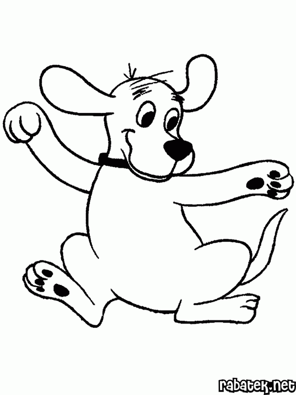 Clifford Coloring Pages Free Printable Coloring Book For Kids Gif