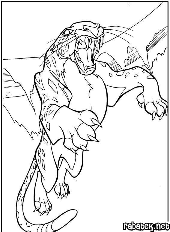 Tarzan Coloring Pages Free Printable Coloring Book For Kids