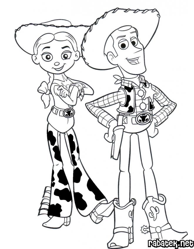 Toy Story Coloring Pages Free Printable Coloring Book For Kids